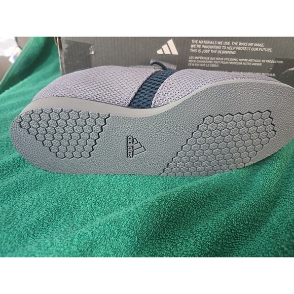 Adidas Powerlift 5 Weightlifting Shoes Grey Green Sz 4.5 Men/5.5 Women main image 5
